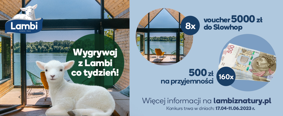 Konkurs z ciekawymi nagrodami 14.04 - 11.06.2023