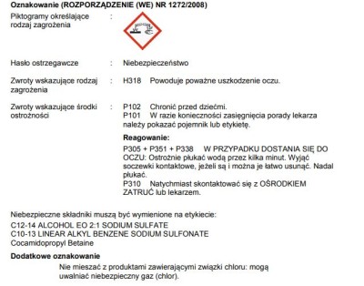 Ajax czyszczący żel do łazienek 500ml