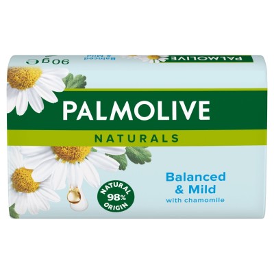 Palmolive Balanced & Mild mydło toaletowe z rumiankiem w kostce 90g