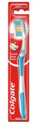 Colgate Classic Deep Clean Soft miękka szczoteczka do zębów 1 sztuka