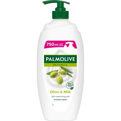 Palmolive Mleczko Oliwkowe, żel pod prysznic, 750ml