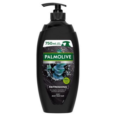 Palmolive Men Refreshing, żel pod prysznic, 750ml
