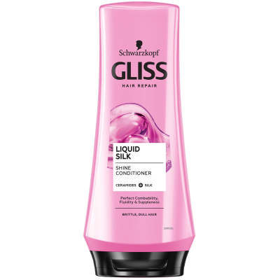 Gliss Kur Liquid Silk Gloss, odżywka do włosów, 200ml
