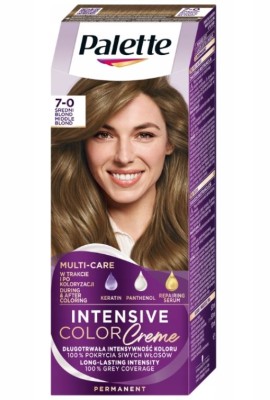 Palette Intensive Color Creme, farba do włosów, N6 średni blond