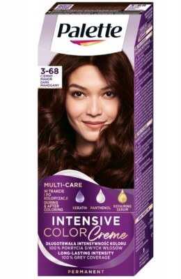 Palette Intensive Color Creme, farba do włosów, R2 ciemny mahoń