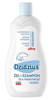 Dzidziuś, żel i szampon dla dzieci i niemowląt, 500ml