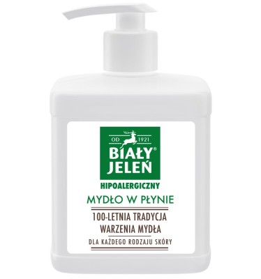 Biały Jeleń, mydło w płynie, 500g