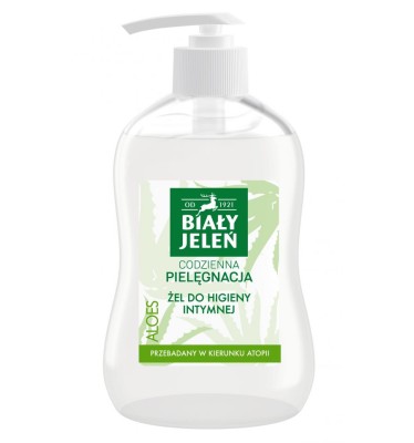 Biały Jeleń Aloes, żel do higieny intymnej, 500ml