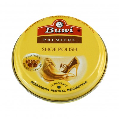 Buwi Bezbarwna, pasta do butów puszka, 40g