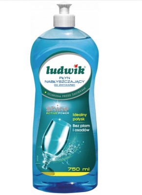 Ludwik, płyn nabłyszczający do zmywarki, 750 ml