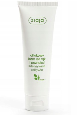 Ziaja Oliwkowy, krem do rąk i paznokci, 80ml