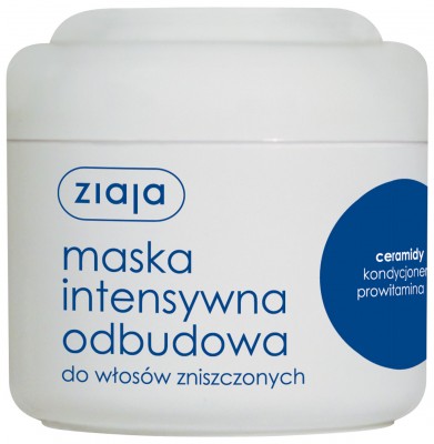 Ziaja Intensywna Odbudowa, Ceramidy, maska do włosów, 200ml