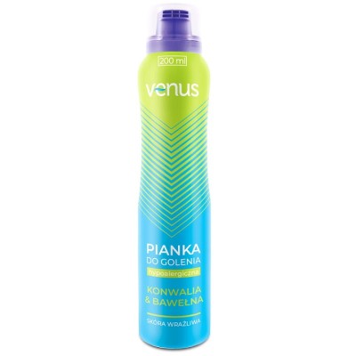 Venus Konwalia & Bawełna pianka do golenia dla kobiet 200ml