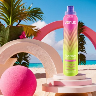 Venus Pistacja & Melon pianka do golenia dla kobiet 200ml