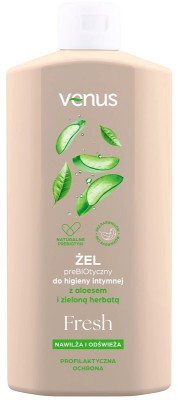 Venus Aloes Fresh prebiotyczny żel do higieny intymnej zapas 500ml