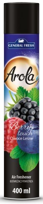 Arola, General Fresh Owoce Leśne, odświeżacz powietrza, aerozol 400ml
