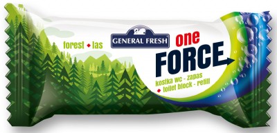 General  Fresh Leśny, zapas do zawieszki do toalety, 40g