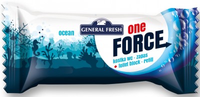 General  Fresh Morski, zapas do zawieszki do toalety, 40g