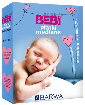 Bebi, płatki mydlane ubranek dziecięcych, 200g