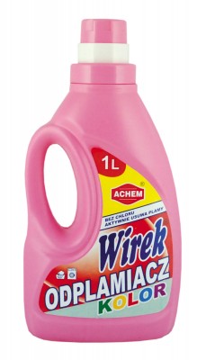 Wirek Color, odplamiacz w płynie do tkanin, 1l