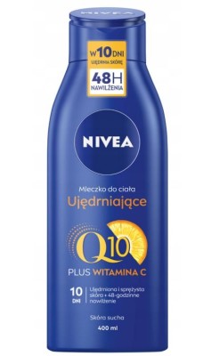 Nivea Body Q10 Plus, ujędrniające mleczko do ciała, 400ml