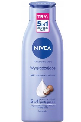 Nivea Body, wygładzające mleczko do ciała, 400ml