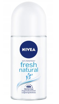 Nivea Fresh Natural, dezodorant, roll-on 50ml