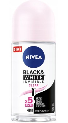 Nivea Invisible Clear, dezodorant, roll-on 50ml