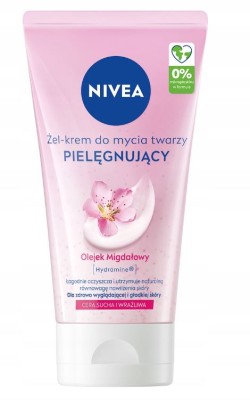Nivea kremowy żel do mycia twarzy cera sucha i wrażliwa, 150ml