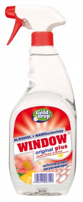Window Plus Exotic Flower, płyn do szyb z pompką, 750ml