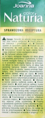 Joanna Naturia Color, farba do włosów, 213 srebrny pył