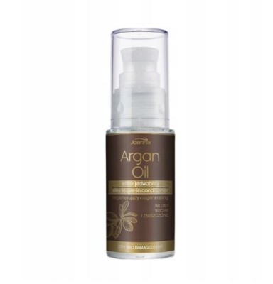 Joanna Argan Oil, eliksir jedwabisty do włosów z olejem arganowym, 30ml