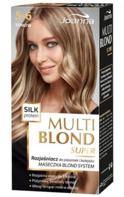 Joanna Multi Blond Super rozjaśniacz do pasemek do włosów, 5-6 tonów