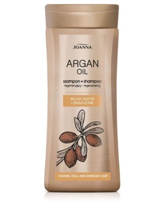 Joanna Argan Oil, szampon do włosów z olejekiem arganowym, 200ml