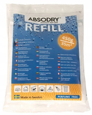 Oro Nr AD204 pochłaniacz wilgoci wkład uzupełniający 2*450g