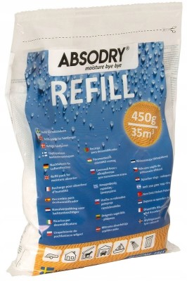 Oro Nr AD202 pochłaniacz wilgoci wkład uzupełniający 450g