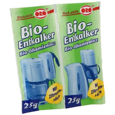 Oro proszek BIO do odkamieniania urządzeń AGD 2x25g