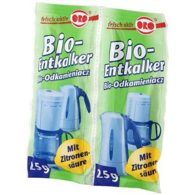 Oro proszek BIO do odkamieniania urządzeń AGD 2x25g