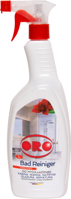 Oro Bad Reiniger Kwiatowy płyn do kabin prysznicowych spray 1l
