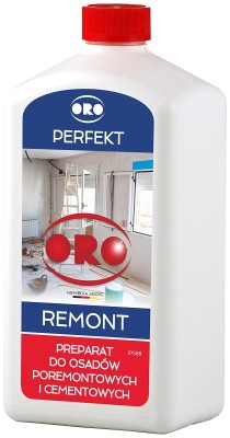 Oro Nr IP588 preparat do usuwania osadów poremontowych cementowych 1l
