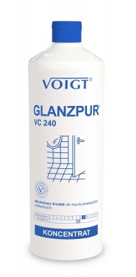 VC 240 Glanzpur, skoncentrowany środek do mycia powierzchni i przedmiotów szklanych oraz porcelanowych, 1l