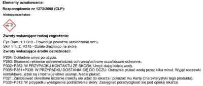 VC 121 Pikasoft-Żel,  środek o właściwościach dezynfekcyjnych o bakteriobójczym i grzybobójczym do mycia powierzchni, pomieszczeń i urządzeń sanitarny 1l