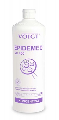 VC 400 Epidemed, skoncentrowany preparat dezynfekcyjno-myjący na bazie czwartorzędowych związków amoniowych, 1l