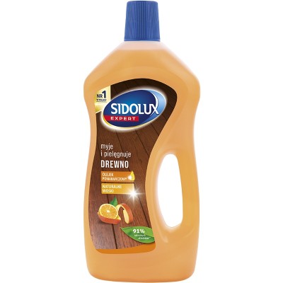 Sidolux Expert, płyn do mycia powierzchni drewnianych, 750ml