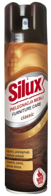 Silux Classic, środek do czyszczenia mebli drewnianych, spray 300ml
