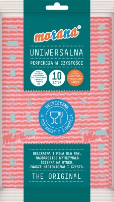 Morana Uniwersalne, ściereczki, 10 sztuk