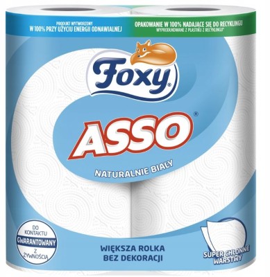 Foxy Asso, ręcznik kuchenny, 2 rolki