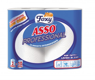Foxy Asso Professional, ręcznik kuchenny, 2 rolki