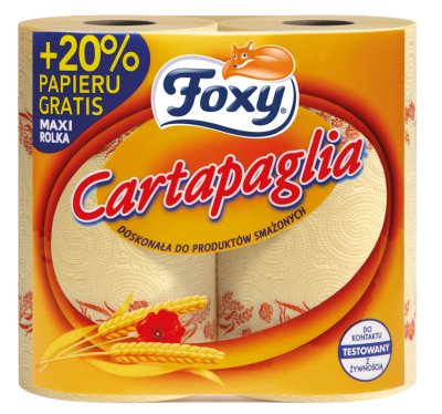 Foxy Cartapaglia, ręcznik kuchenny, 2 rolki