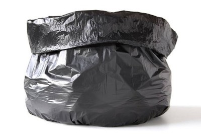 Sipeko worki na śmieci folia HDPE czarne 6mic / 50x54cm / 35 litrów / 50 sztuk